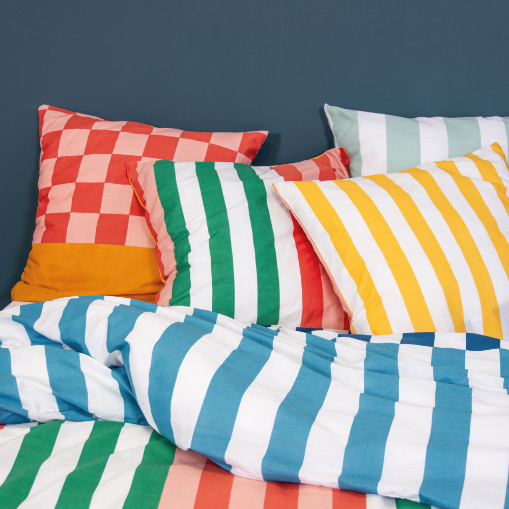 Linge de lit, parure ondille