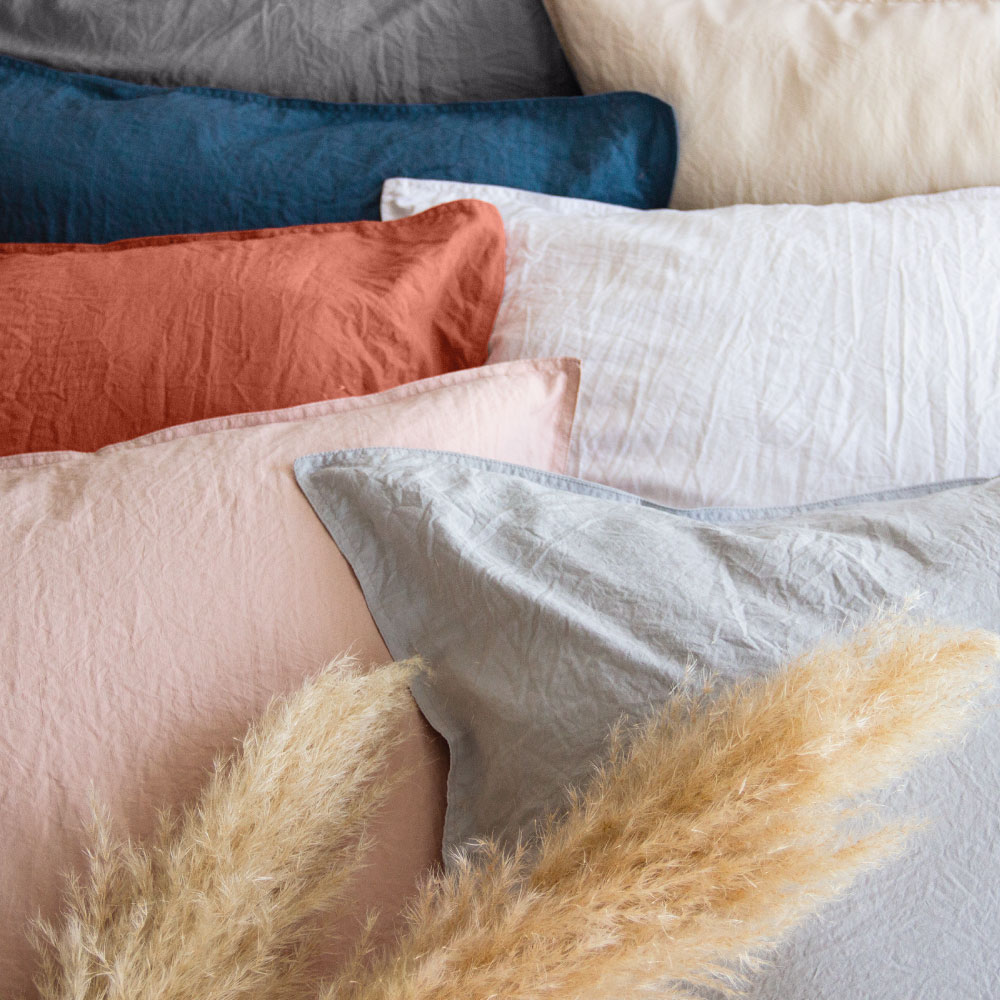 Microfibre effet gaze de coton